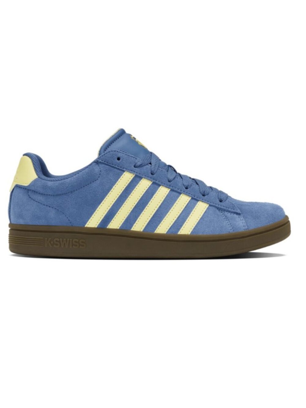K-Swiss Court Tiebreak II SDE Men's Blue Horizon/Wax Yellow/Dark Gum 09492-466-M